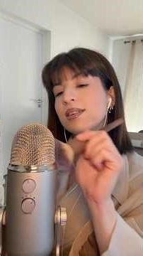 ASMR for people who loves mic brushing #asmr #asmrtiktoks #asmralwena #micbrushing