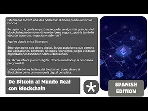🚀 Ethereum explicado fácil: Contratos Inteligentes, DeFi, NFTs y el futuro de Blockchain