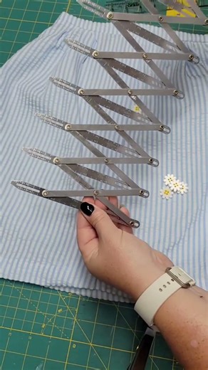 How to Use an Expanding Sewing Gauge / Sewing Tools Explained