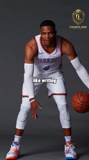 Russell Westbrook's Hidden Hand Secret! ✍️🏀