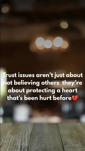 The Psychology Behind Trust Issues 🔐#MentalHealth#PsychologyFacts#TrustIssues