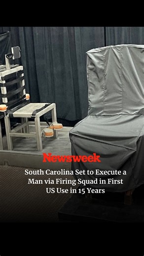 South Carolina is set to execute Brad Sigmon by firing squad on Friday, marking the first use of the controversial method in the United States in 15 years. The execution has reignited debates over whether death by gunfire is a more humane alternative to lethal injection or electrocution. | Newsweek