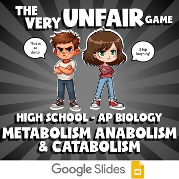 Metabolism Anabolism & Catabolism VERY UNFAIR GAME - AP Biology Science Review