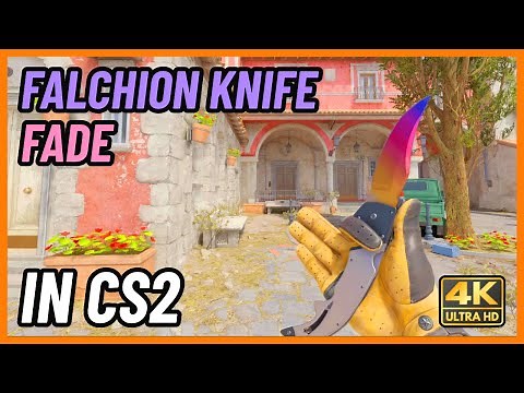 ★ CS2 Falchion Knife Fade | CS2 Knife In-Game Showcase [4K]