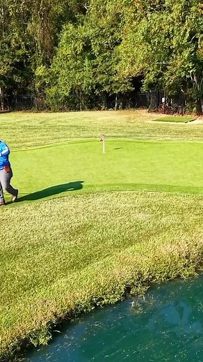 Jonathan breaks down the details of this custom build for #TurfTalkThursday 🏌️ An 800 sq. ft. target green set 60 yards from the tee—built with a smooth slope and three pin locations. Designed to sharpen ball placement, dial in your wedges, and elevate your short game right at home. ⛳️ | Louisiana Turf Company-Celebrity Greens