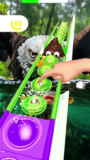 Pap Run 3d ⚜️⚜️🤏-Satisfying Android ll Best Mobile #Games #poprun3d ••level 59#•••