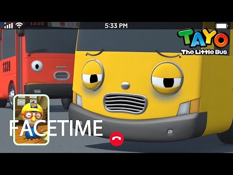 Facetime with Kids l Tayo Facetime l EP12 Did You Sleep Well Today? l Meet friends with facetime