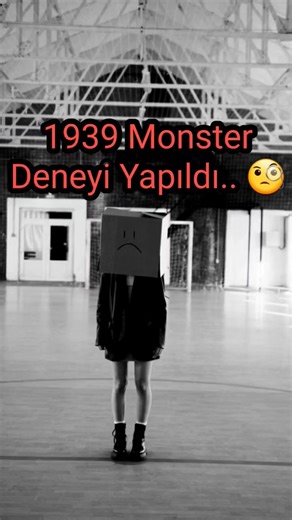 1939 Monster Study Deneyi Gerçekten Ne Yaptı?👀 #korkunçbilgiler #gizemli