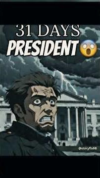 He Became President… And Died 31 Days Later 😳#history#ushistory#president#storyflix66