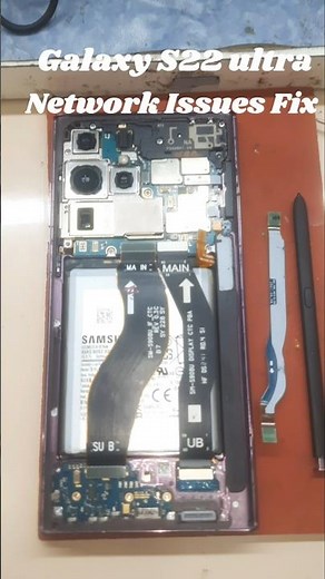 Galaxy S22 Ultra Network Problem Fix | S22 Ultra No Service