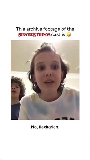 Archive Footage from the Stranger Things Cast