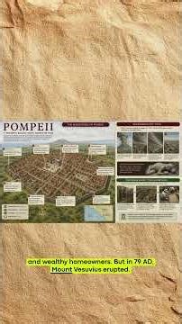 Take a walking tour of the ancient Roman town of Pompeii. Everyday life filled its stone streets.