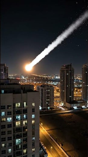 Asteroid impact event! (90 000 km/h) 🤯☄️😱 #asteroid #shorts #ai