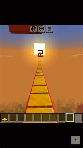 TNT RUN MINECRAFT || #minecraft #shorts