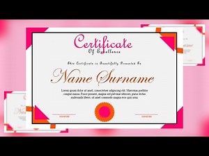 MS Word Certificate Design | How to Design Certificate