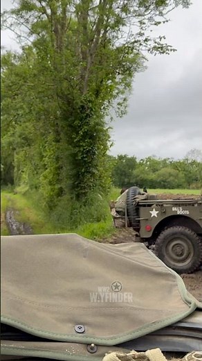 Jeeps In Normandy 🇺🇸🇫🇷 #Normandy #normandie #bocage #military