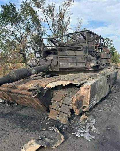 ABRAM TANK Destroyed in Ukraine #abram #tank #military #missile