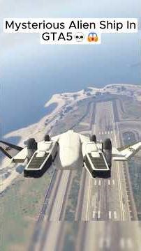mysterious alien ship in GTA 5 💀😱👽