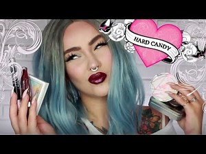 HARD CANDY makeup review / one brand tutorial