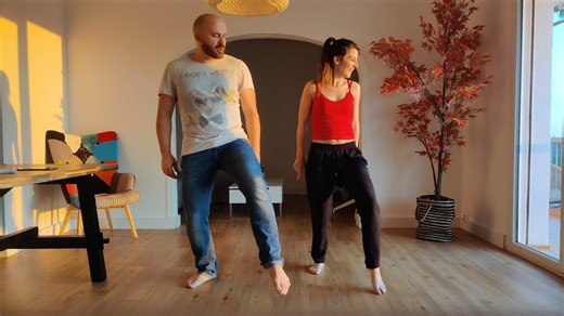 Learning to dance to The Contours.