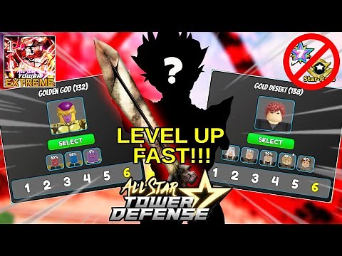 The Only BANNER UNIT Who Can Finish World 2 Story EXTREME | Level Up FAST! | All Star Tower Defense