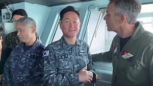 In shadow of new Trump term, Japan and S.Korea join US in Asian naval drill