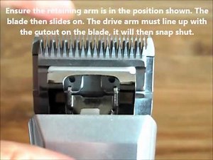 Masterclip Pedigree Pro and Royale blade change