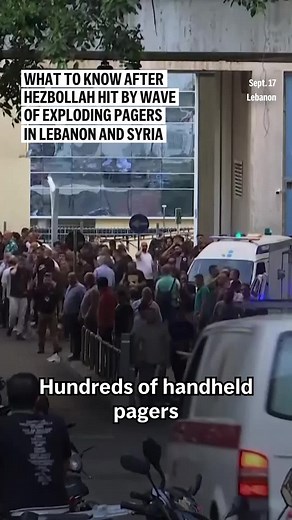 Pagers used by hundreds of members of the militant group Hezbollah exploded near simultaneously in Lebanon and Syria on Tuesday, killing at least nine people — including an 8-year-old girl — and wounding several thousand, officials said. #lebanon #hezbollah #syria #explosion
