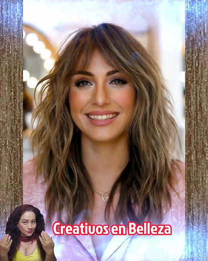 13K views · 150 reactions | Los Mejores Cortes de pelo Estilo shaggy fáciles de mantener con flequillo para Mujeres que están de Moda 2025‍♀️, parte 3 | Creativos en Belleza | Facebook