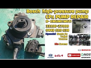 BOSCH High Pressure Fuel Pump Repair Santa Fe/ Trajet/ Tucson 3310027000 0445 010 038