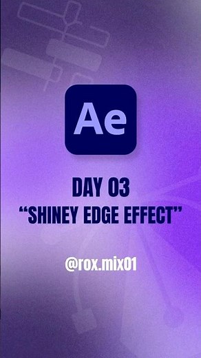 Shiny light effect logo animation in After Effects