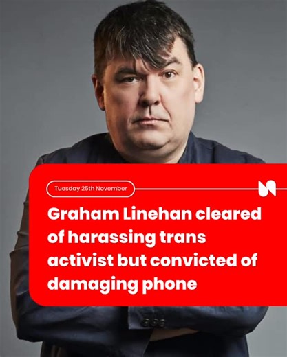 Pub Talk Media | Irish comedy writer cleared at Westminster magistrates court of harassing Sophia Brooks Father Ted co-creator Graham Linehan, 57, has... | Instagram