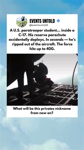 Every Paratroopers worst Nightmare