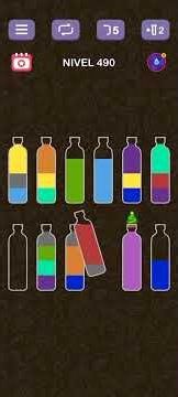 Water Sort Puzzle nivel 490