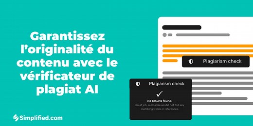 Vérificateur de plagiat AI gratuit - Détectez facilement le contenu en double