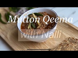 Mutton Qeema with Nalli: Breakfast Recipe Served with Paratha | Step By Step Instructions