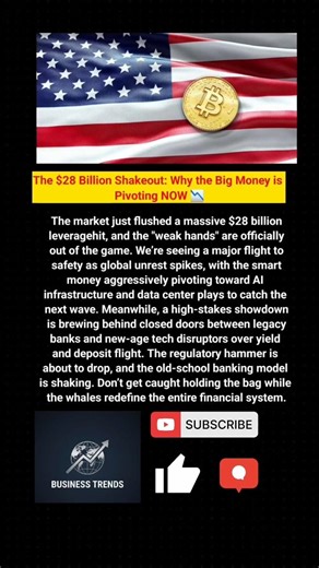 Institutional Giants Are Dumping Legacy: The Al Infrastructure Pivot 🚨 #global #globalbusiness