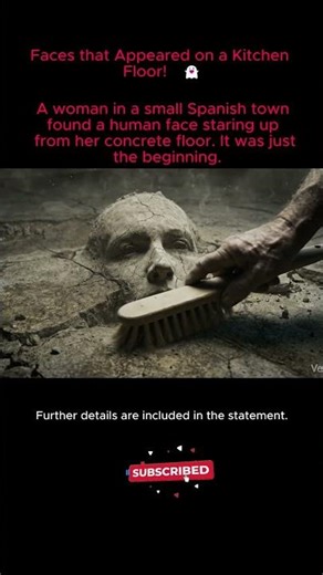 Faces that Appeared on a Kitchen Floor! 🇪🇸👻