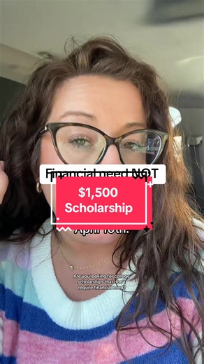 This scholarship opportunity does require 2 essays, but I know you can do it! #collegeadmissions #scholarshipopportunity #highschoolsenior #scholarships #financialaid