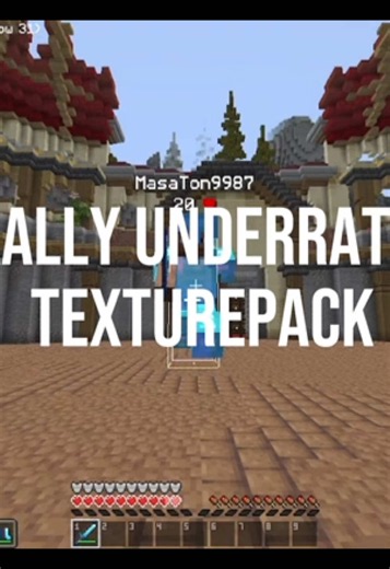 I love this tpack #minecraft#mcpvp#sword#texturepack#underrated