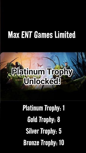 Smalland: Survive the Wilds - Unlocked Platinum Trophy!