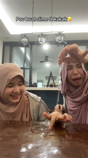 Cara Membuat Slime pada POV Bersama Kakak