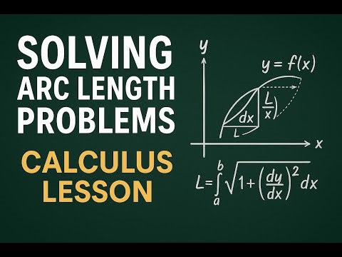 Solving Arc Length Problems: Calculus Techniques Explained