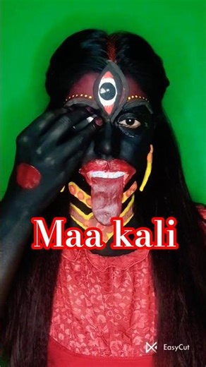 Maa kali transition #shorts #makeuptutorial