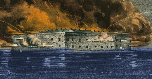 Erik Larson on the first shots of the Civil War