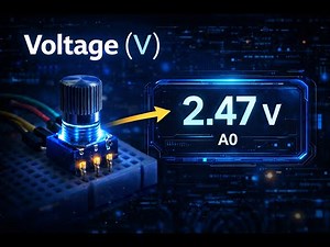 Arduino Learning – Displaying Analog Voltage in Volts