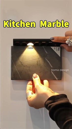 Marble samples show different visual effects under various color temperatures #Marble #Stone #Luxury