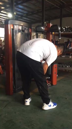 Commercial Gym Rotary Torso Machine Fitness Equipment Pin Loaded Abdominal Trainer Exercise Seated Torso Rotation Machine