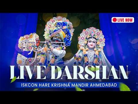 🔴 LIVE Darshan 21 Sept ISKCON Ahmedabad | Sri Sri Radha Madhav | Hare Krishna Mandir