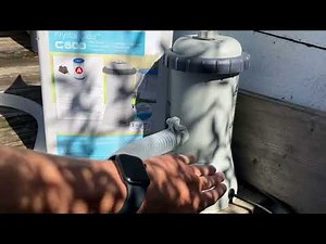 How to fix Intex Filterpomp C600 not working in 1 minute